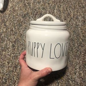 Rae Dunn puppy canister